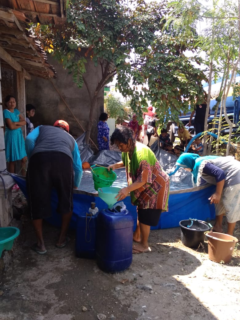 Air Bersih, Bantuan Yang Dinantikan Warga Desa Jombok